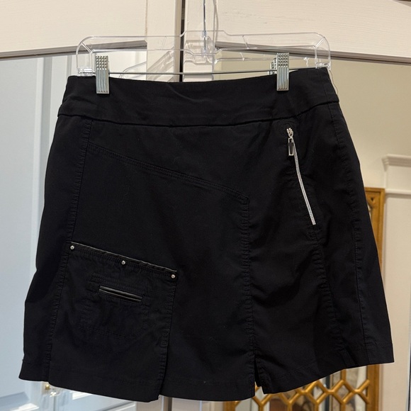 Jamie Sadock Black Skort with Zip Pockets - Picture 1 of 4